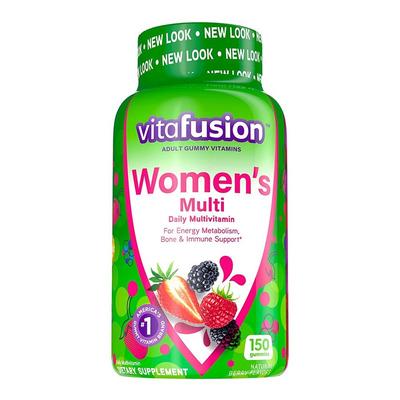 Vitafusion Multi Vitamin Women 150 Gummies + Post Card Set, 150 Tablets, 1 Unit
