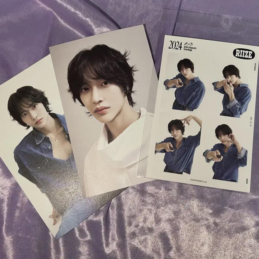 

Riize Wonbin 2024 Season s Greetings 4cut Photo, Mini Poster