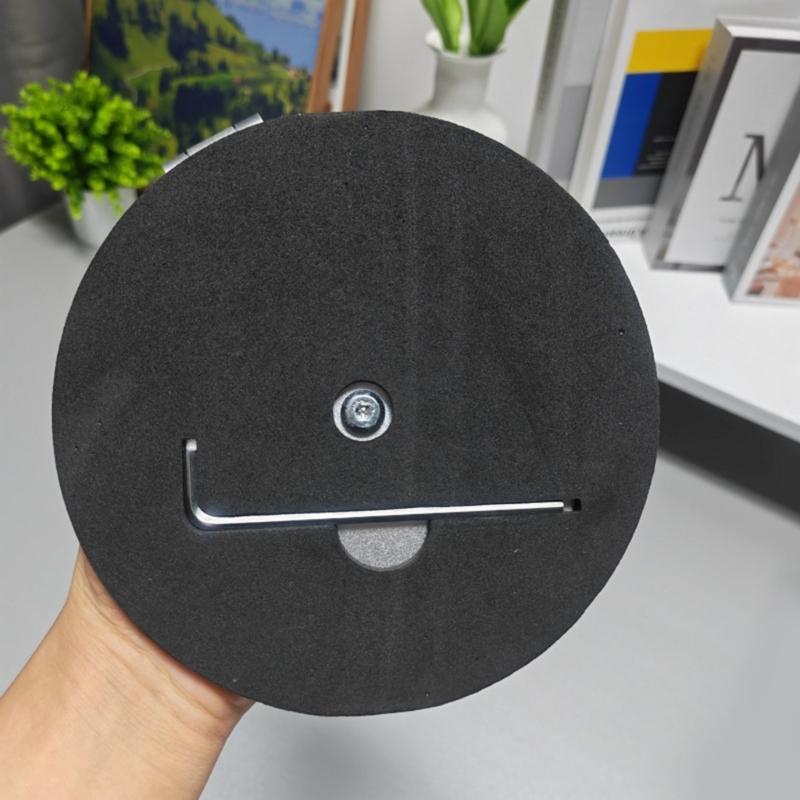 Aluminum Magnetic Phone Mount Stand With Height Adjustment 360 Degree Rotation Foldable Base For Tablets And Smartphones