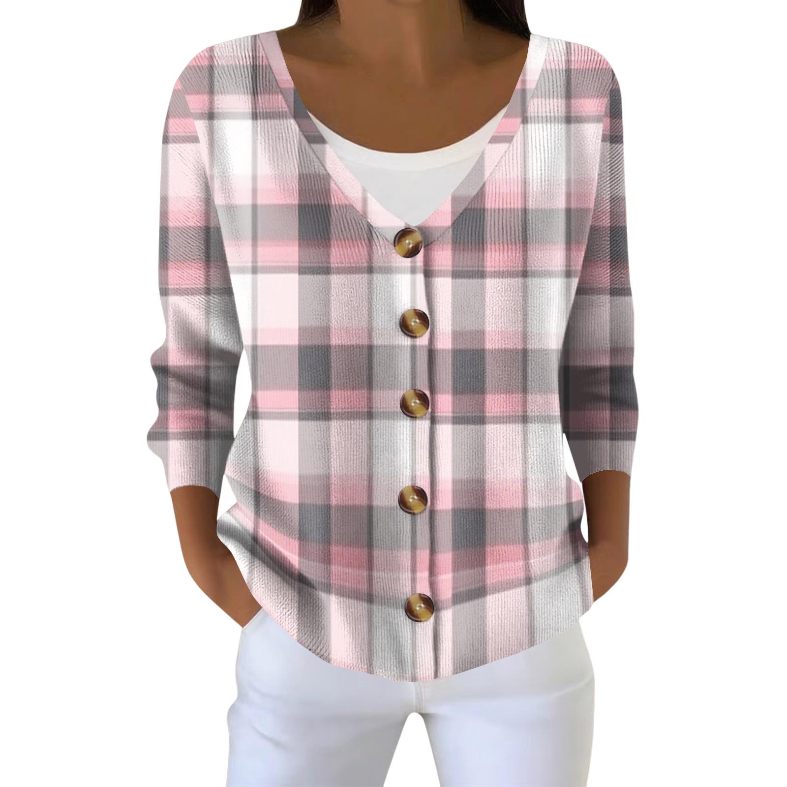 

Женский модный кардиган-жакет с длинным рукавом и принтом XXL розовый