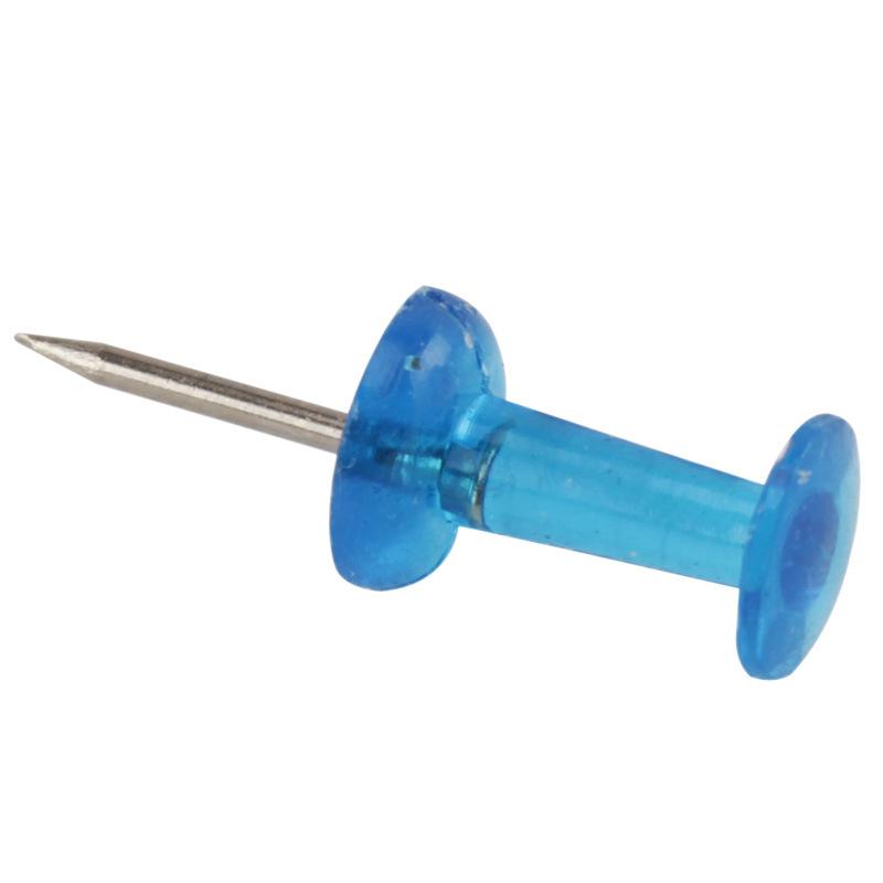 Colorful Transparent Pushpins for Art & Office Cork Boards