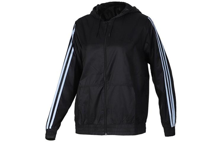 Adidas Neo Trench Coats Women s Black Hooded Moderate EI4548 S