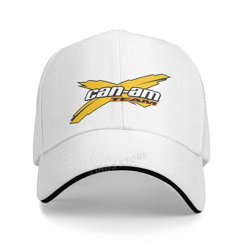Can Am Logo Stripe Brp Team Baseball Cap Men Fashion Cool Can AM Hat Hip Hop Women Caps