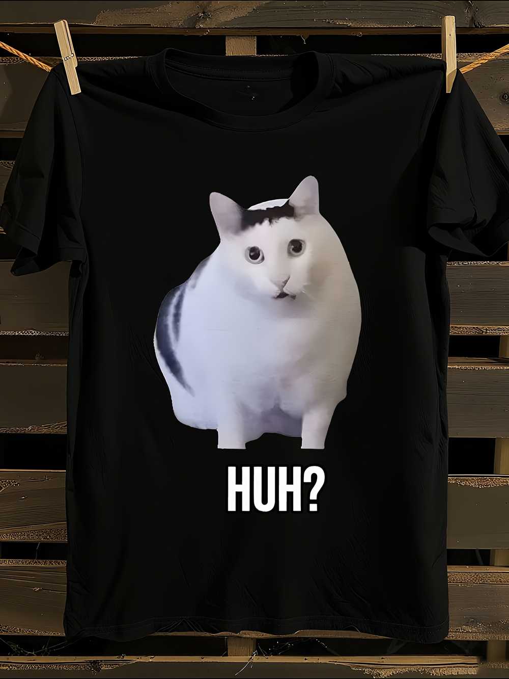 Funny Cat Graphic T-Shirt S