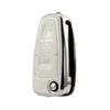 Ford Focus/Kuga/Tourneo Key Case - Foldable Silver Edge Car Protective Shell