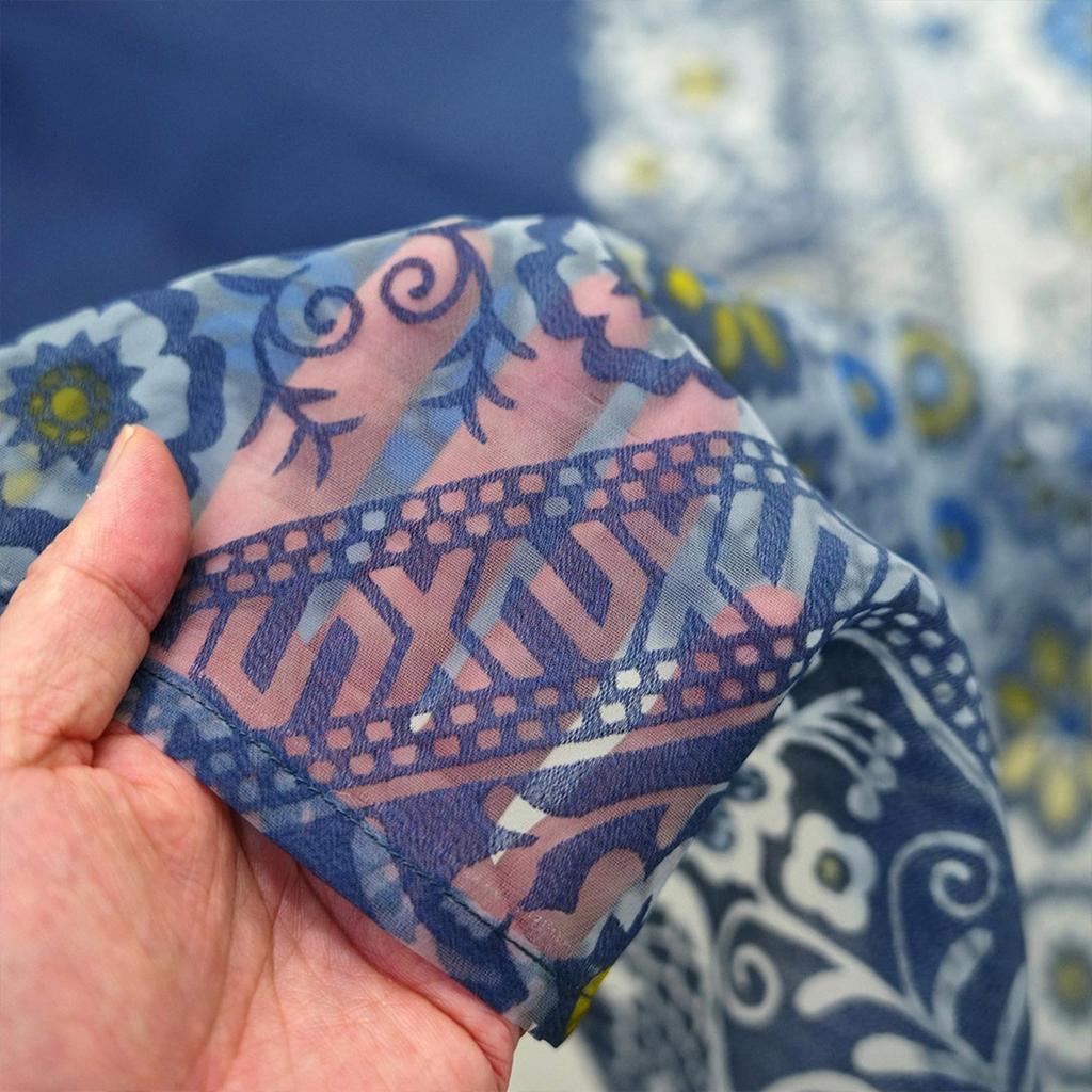 Tomo Corporation Kiyof Noren Room Interior Curtain, Navy, Long, Divider, Sheer, Decor, 85x150cm, 12225-870-344