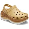 Crocs Mega Crush Matte Clog Comfortable Versatile Clogs Unisex Clogs Wheat 210749-209