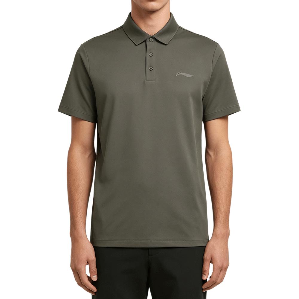 Li-Ning Comfortable Breathable Lightweight Business Simple Versatile Casual Basic Fashion Trend Outdoor Polo Shirt Men Tops YPLW063-4