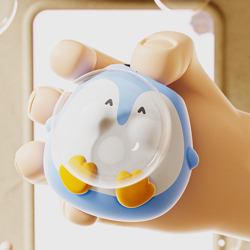 Cute Little Animal Squeezing Toys Creative Playful Frog Blowing Bubbles Press Toys To  Gentle Recovery Toy For Kidss