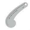 Professional Aluminum Alloy Garment Pattern Ruler For Clothing Designs And Tailoring B03E