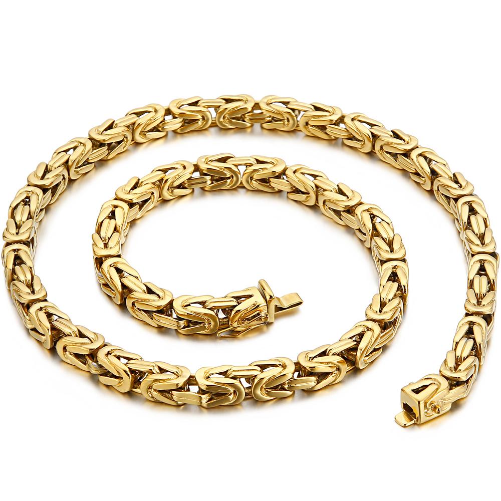 Men`s Necklaces Choker 55-70CM Long Braided