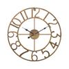 Creative Digital Wall Clock Retro Living Room Wall Watch Bedroom Simple Silent Clock Home Aesthetic Decorative Ornaments