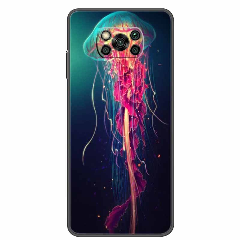For Poco X3 Pro X3 NFC Case Fashion Soft TPU Silicone Back Cover For Xiaomi Poco X3 NFC Case Shockproof Coque PocoX3 X 3 X3Pro