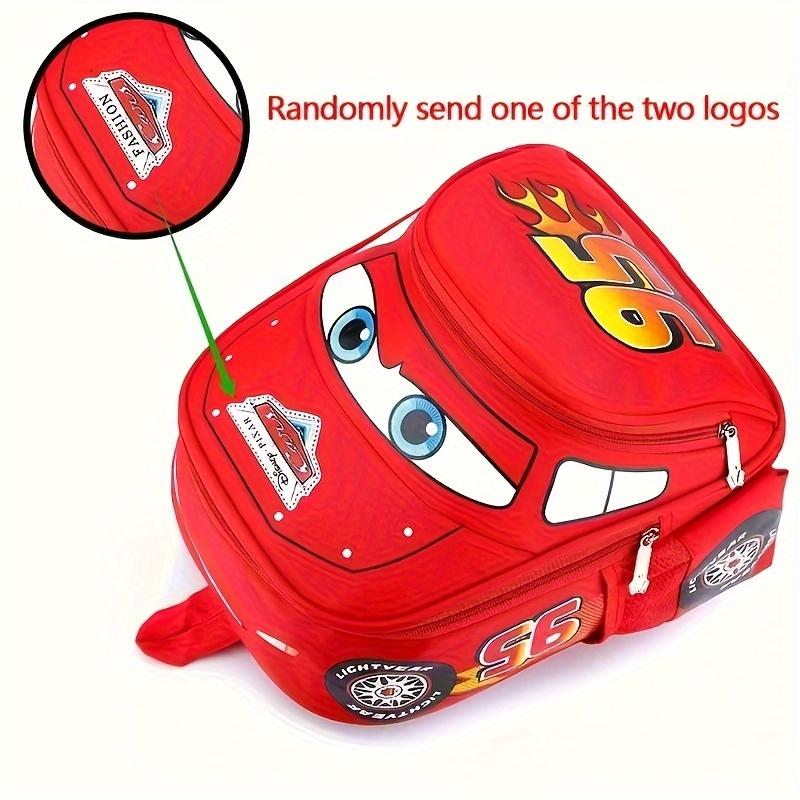 Neuer Kindergarten-Schulranzen Niedlicher Kinderrucksack Zeichentricktasche Niedlicher Kinderrucksack Zeichentrickauto-Rucksack Lässig
