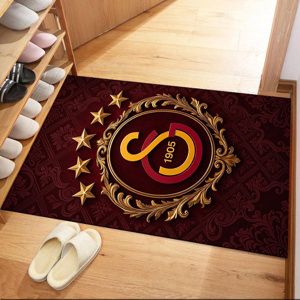 Galatasaray 72 Area Rug Suitable for Outdoor Balcony Living Rooms Kitchen Antislip Carpet Decorate Offices Perfect Birthday/Christmas Gift Idea