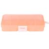 Kunststoff 10 Slots verstellbare Schmuck Aufbewahrungsbox Fall Handwerk Organizer Perle