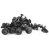100 Pcs Car Retainer Clips Body Plastic Rivets Fasteners Push Bumper Door Trim Panel Screws with Removal Tool