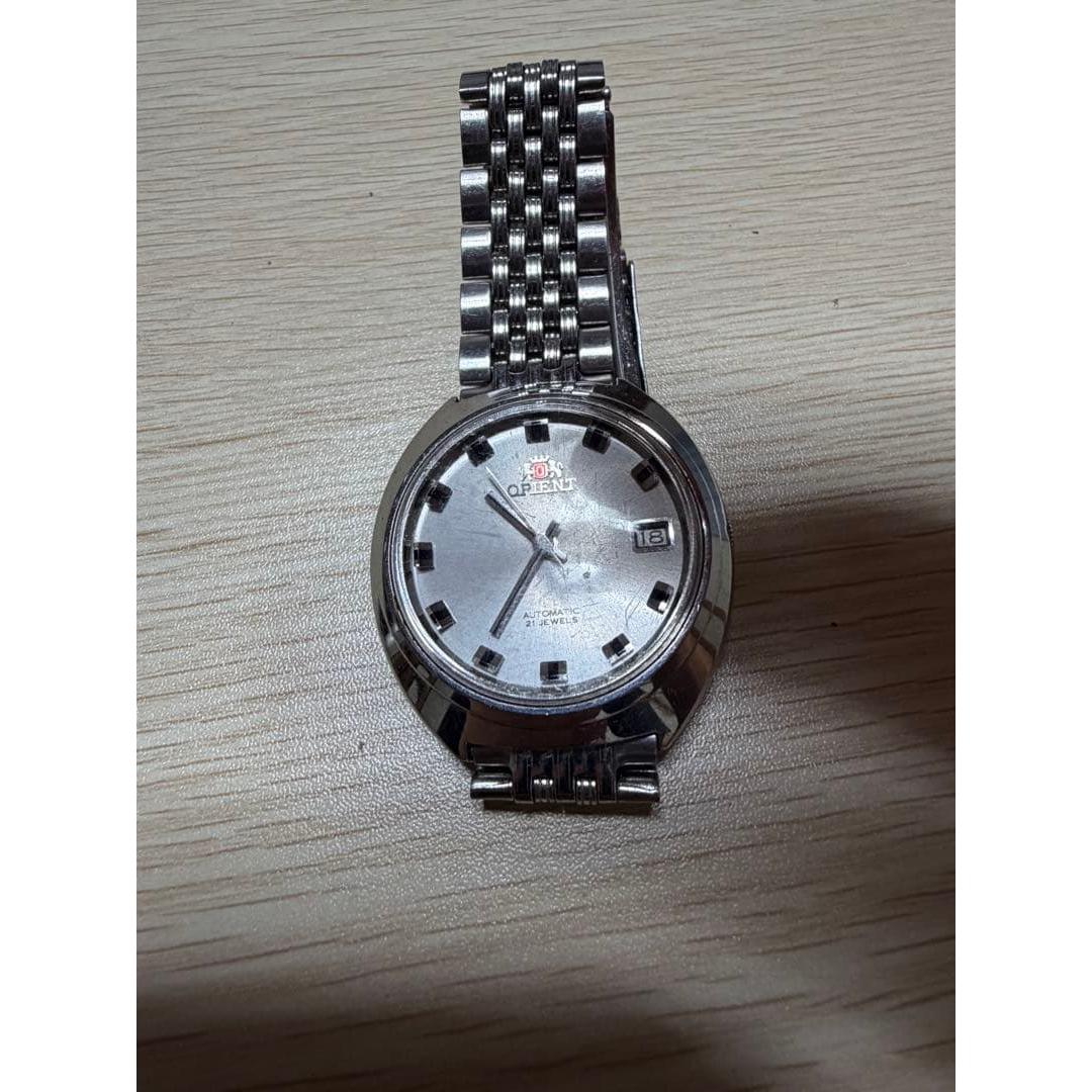 Автоматические часы Orient серебристые