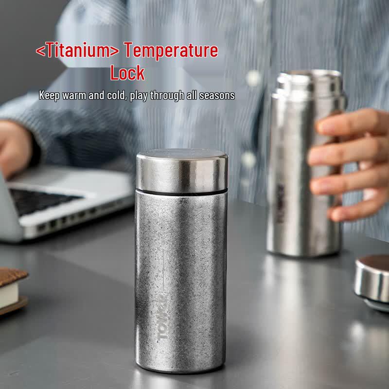 TOWERUK Titanium Temperature Control Travel Mug серебряный