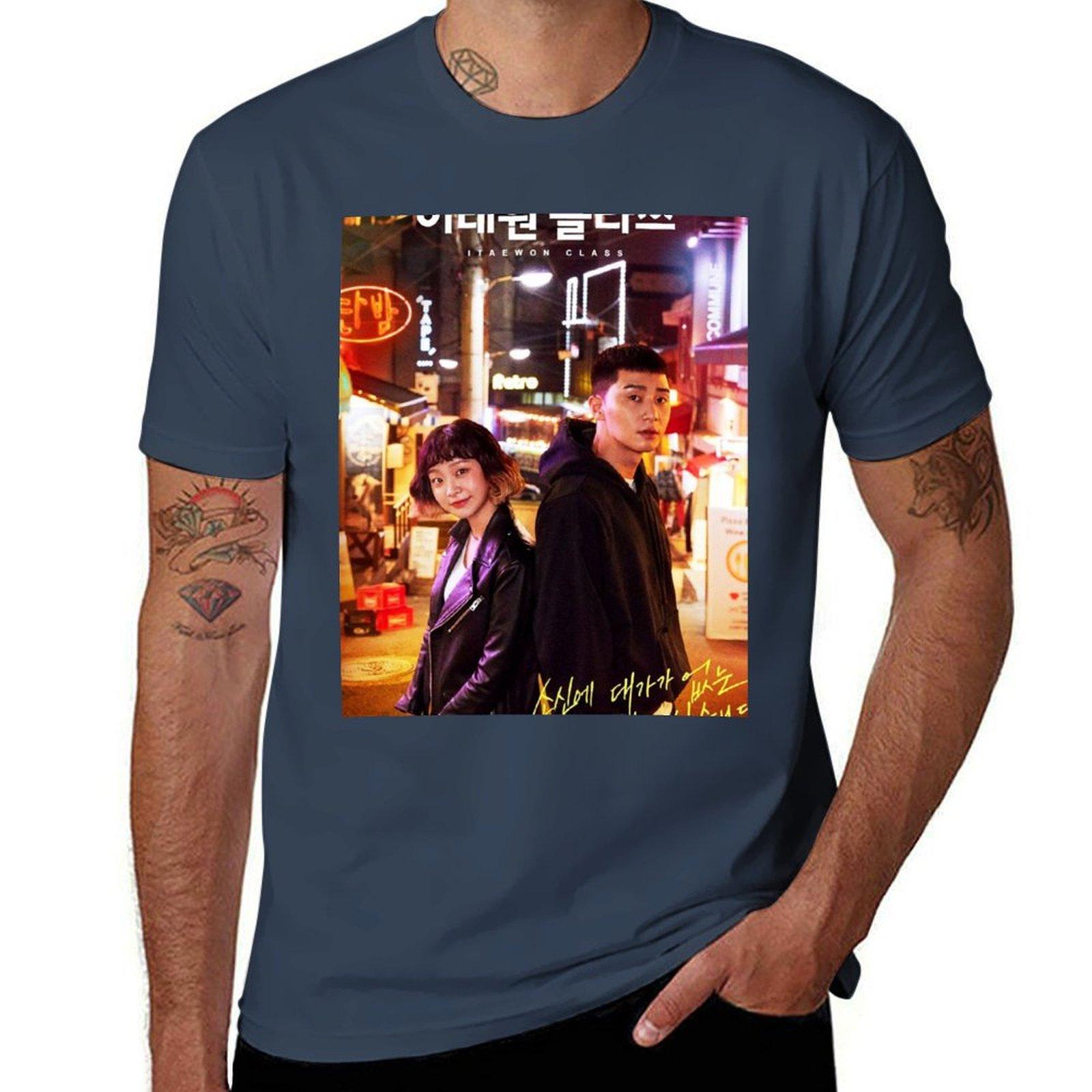 Itaewon Class Kdrama Park Seo Joon Kim Da Mi TShirt t shirts cotton 100 t shirts designer TShirt S