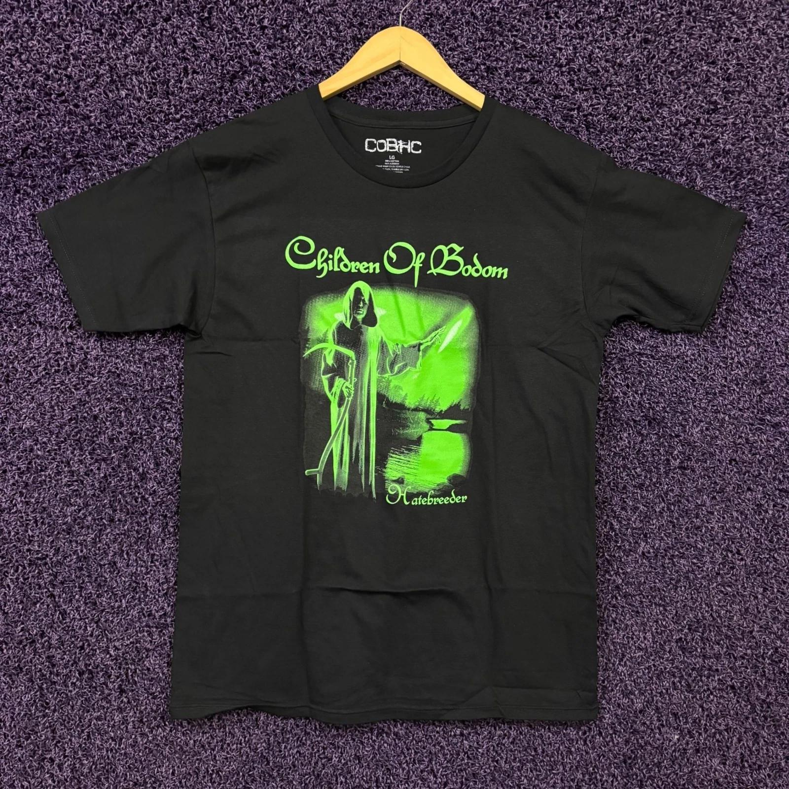 Children of Bodom Hatebreeder Album Heavy Metal Band Tee Large S
