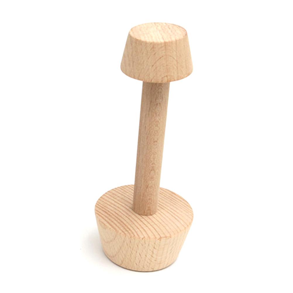 Egg Tarts Tamper Double Side Wooden Pastries Pusher DIY Baking Shaping Kitchen Tool