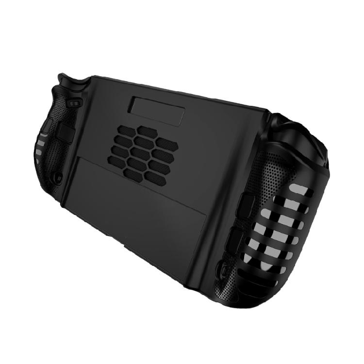 Silicone Case For Gaming Machine Enhancing Grip Texture Strategically Placed Cooling Vents Multiple Angle Positioning