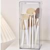 1pc Makeup Brush Storage Box, Simple and Transparent Multifunctional Makeup Brush Storage Rack, Simple, Durable and Practical