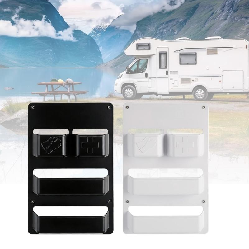 Automotive Door Side Organizer With Multiple Layers Storage Pocket Ideal For Keeping Essential Handy While On The Go
