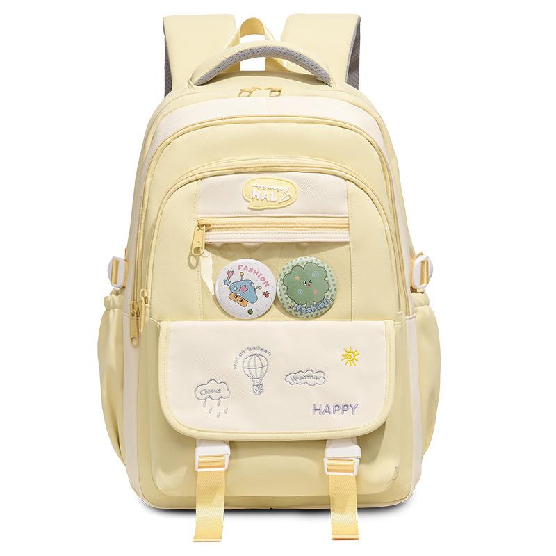 Backpack Korean version of college style light and fresh girl backpack campus class outdoor travel student schoolbag