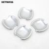 For Kia Sportage 2011-2013 2014 2015 Chrome Side Door Handle Bowl Cover Trim Protection Cap Exterior Accessories Car Styling
