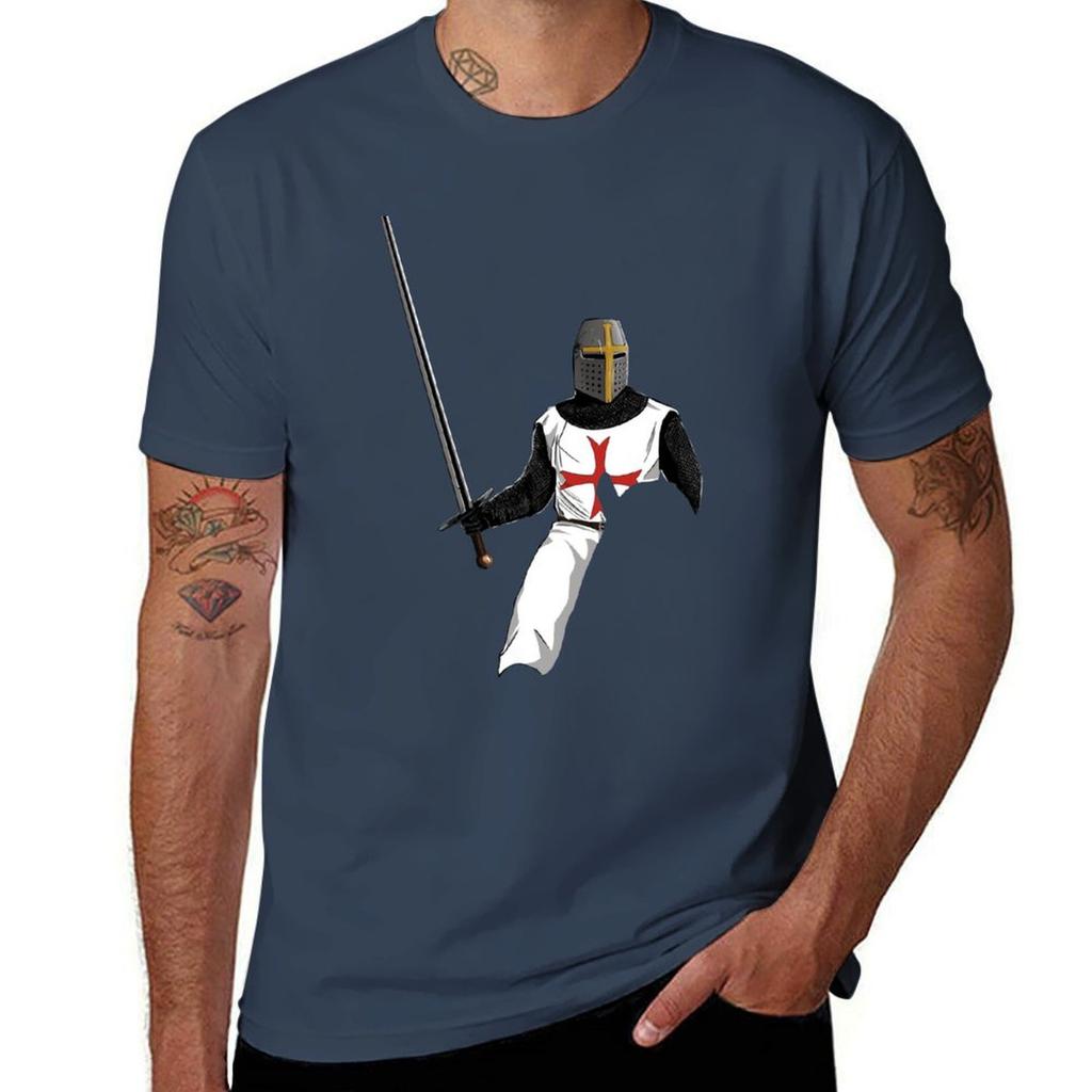 Knight Templar V1 Tshirt Holiday Lightweight Tshirt