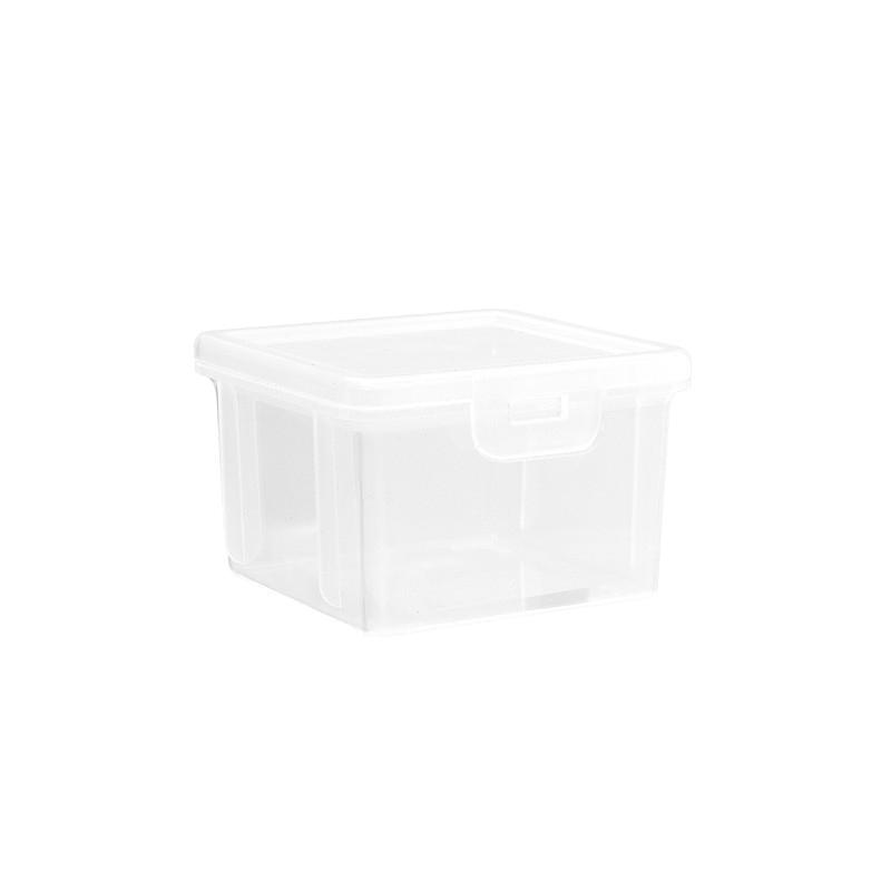 Food Storage Box Refrigerator Sealed Fresh-keeping Box Transparent Scallion Ginger Garlic Storage Container Outdoor Tableware
