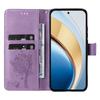 Pro vivo V40 Lite (Indonésie) 5G/V40 Lite (Indonésie) 4G Pouzdro na telefon se stojánkem Vzor kočičího stromu Kožená peněženka Mobilní kryt