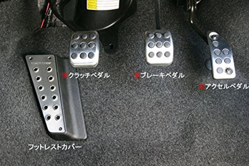 MONSTER SPORT Footrest for Swift Sport Manual Cover, Silver, [ZC31S] Transmission, 841501-4650M