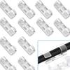 5-20PCS Cable Organizer Clips Network Cable Hub Cable Manager Self-Adhesive Data Cable Holder Study Office Desktop Cleanup Tool