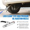 Spojka pro mazací pistole 10000 PSI s rychloupínacím mechanismem a hadicí 11,8 palce pro standardní mazací pistole s 1/8" NPT