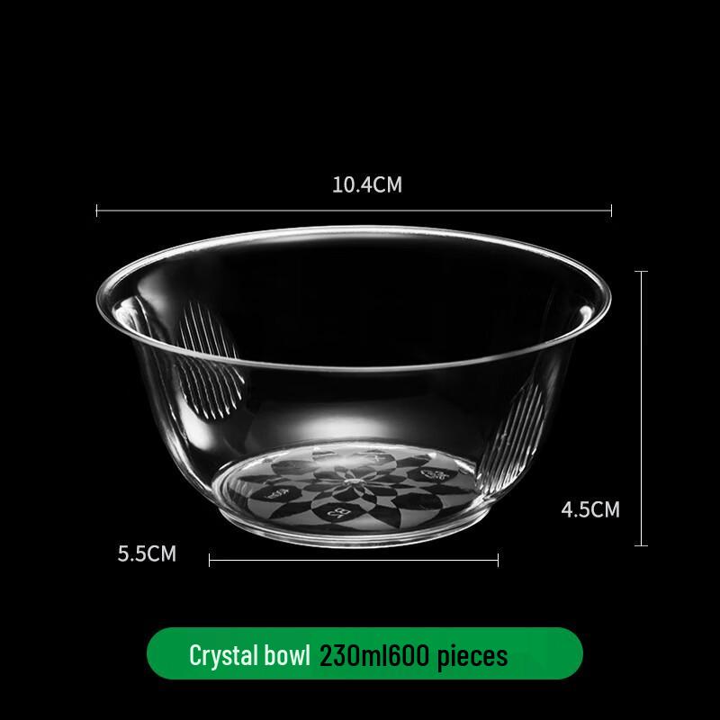 Handun Disposable Crystal Bowls