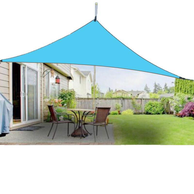 Water-Repellent Outdoor Triangle Sunshade Canopy for Balcony and Rooftop