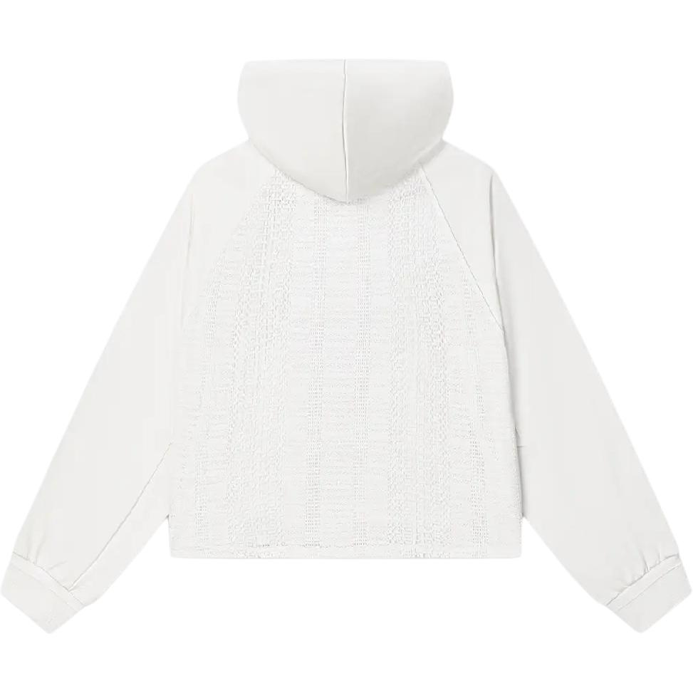 Fila Heritage Fashion Knit Casual Jacket Women Jackets White F11W438501F-WT