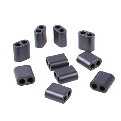 10 piezas de núcleo de ferrita de radiofrecuencia con doble orificio, imán de radiofrecuencia, accesorios de radiofrecuencia, 13,5 x 7,5 x 14 mm
