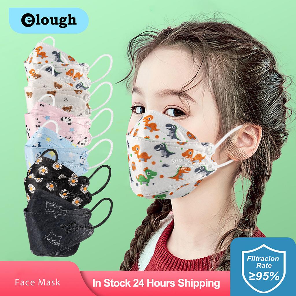 10PCS Children's Mask  Color Outdoor Prevention Mask Face Masks