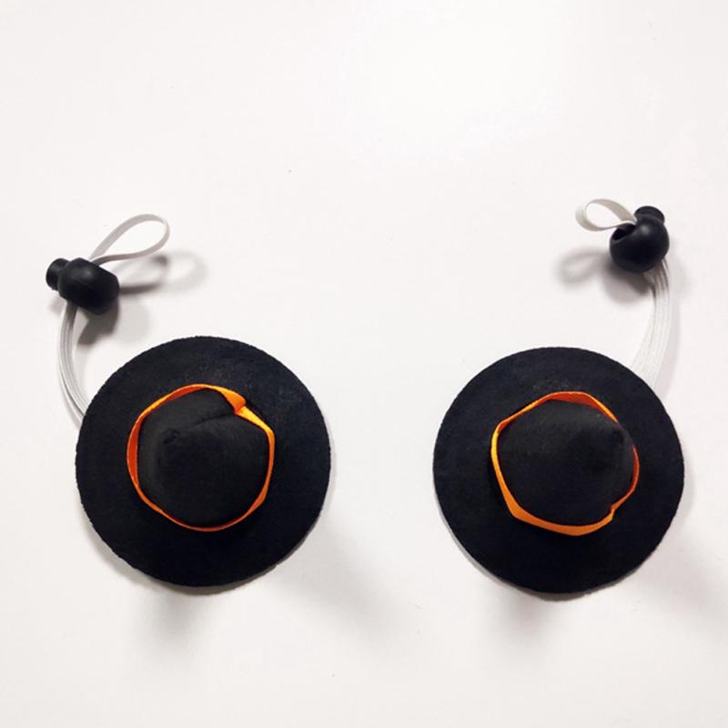 Haustier Filz Hexen Zauberer Hut Mit Elastischem Band Tragbarer Magischer Dekorationshut Für Halloween Partys