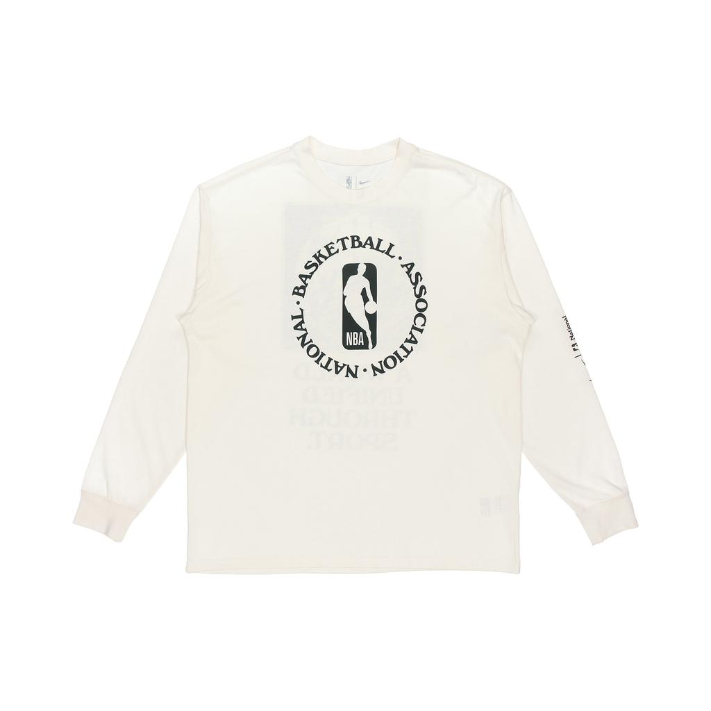 New Nike X NBA Sweatshirts Men Ivory DC1943-910