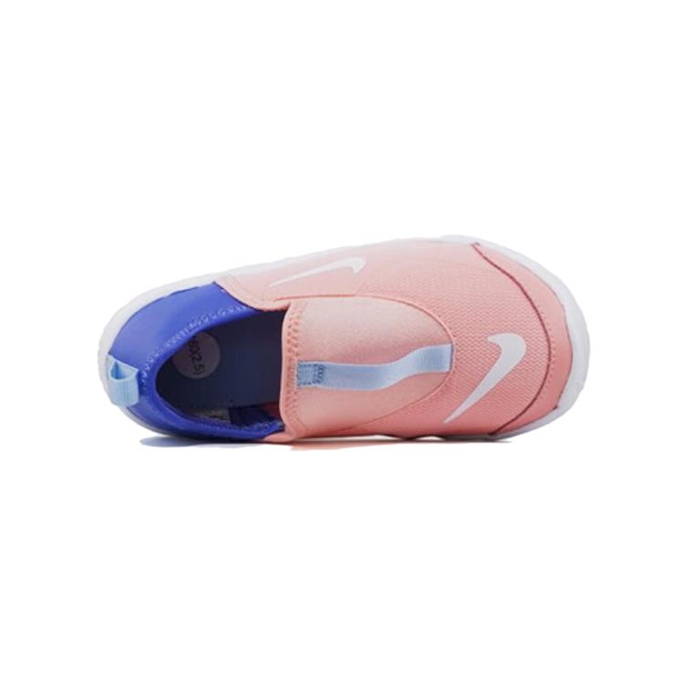 Nike Lil Swoosh Cushioning Durable Lightweight Low-Top Walking Shoes Baby Shoes Pink Blue AQ3114-602