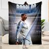 Cristiano Ronaldo Blanket Soft Cozy Suitable For Bed Chair Office Allseason Use Digital Print Gifts For Family Or Friends
