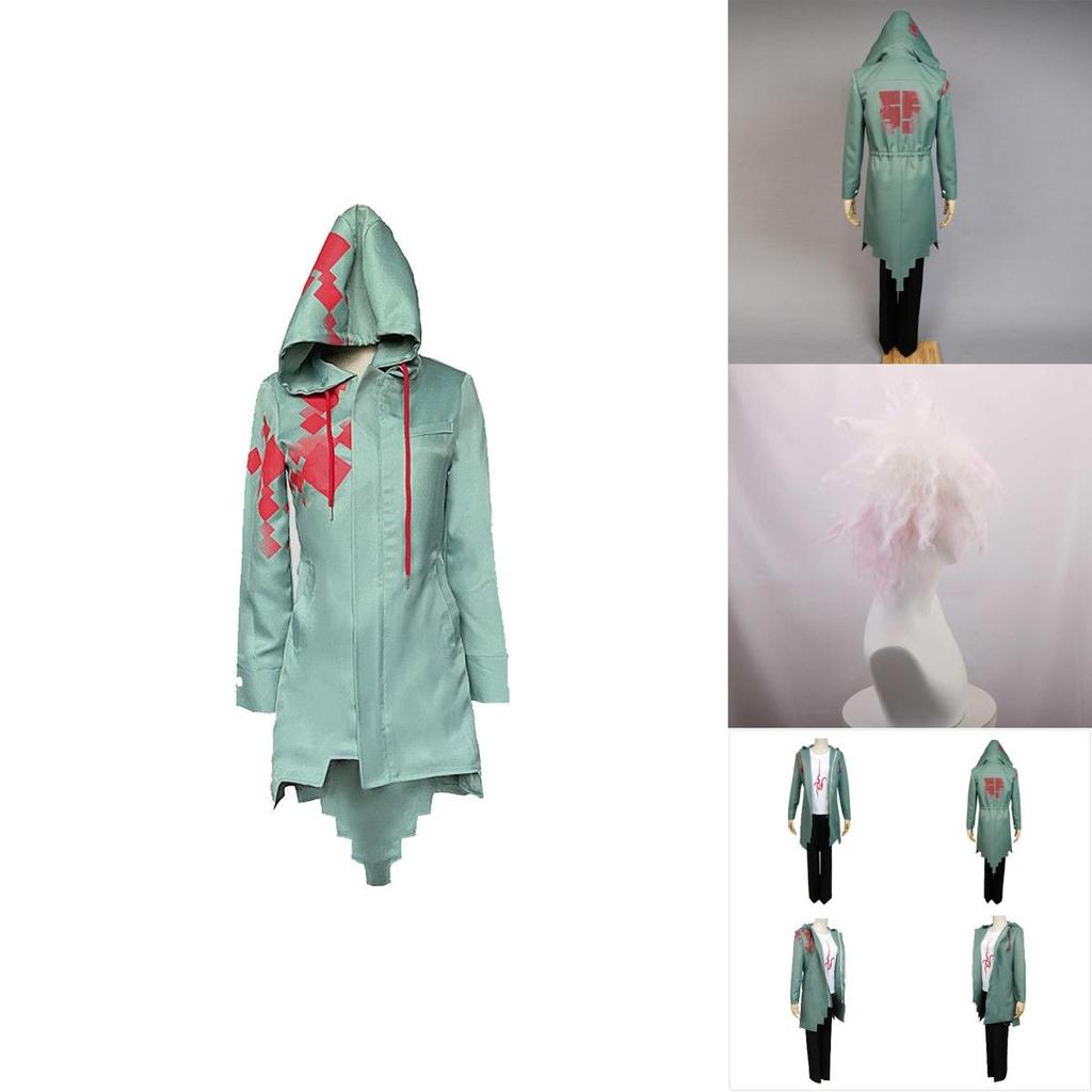 Stylish Danganronpa Komaeda Nagito Anime Costume Uniform Suit With Accessories