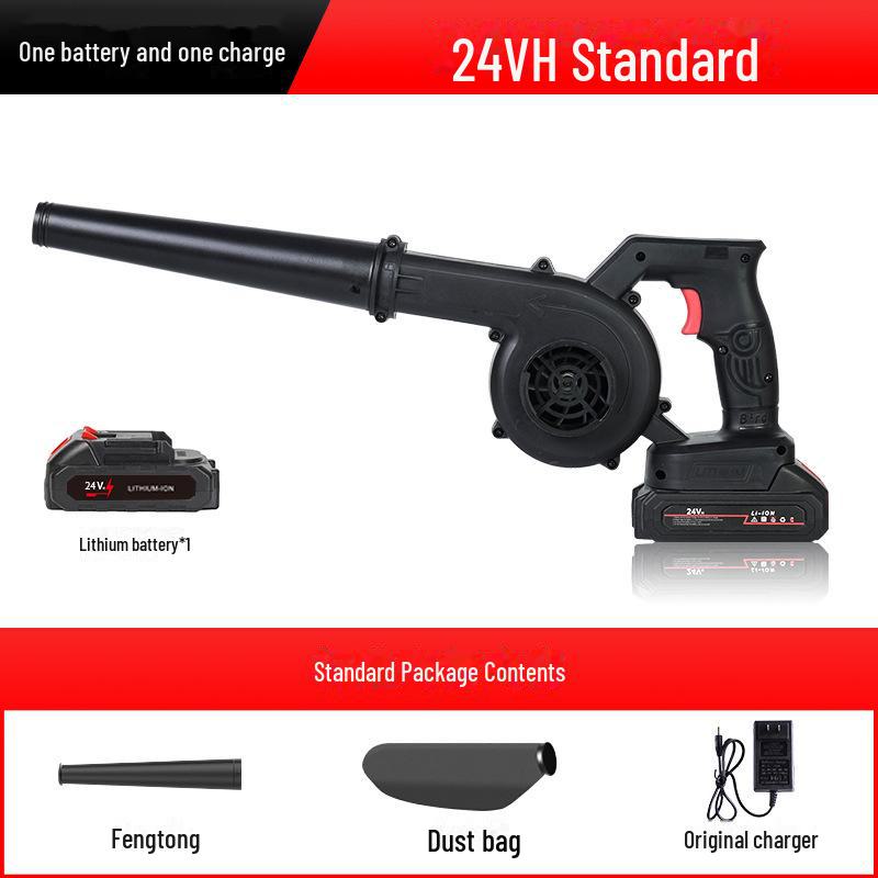 Rechargeable High-Power Turbo Fan & Lithium Electric Dust Blower Hair Dryer