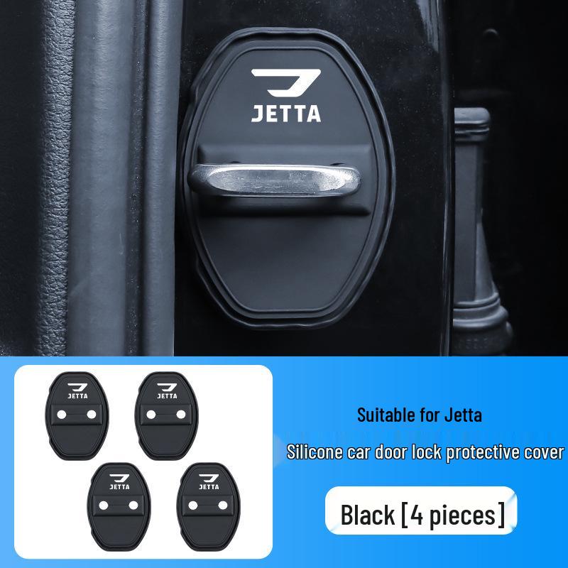 

Jetta VS7 Car Door Lock Dustproof Anti-rust Silicone Sleeve with Cushioning and Shock Absorption. Other Models - Contact Customer Service - 4 Pack