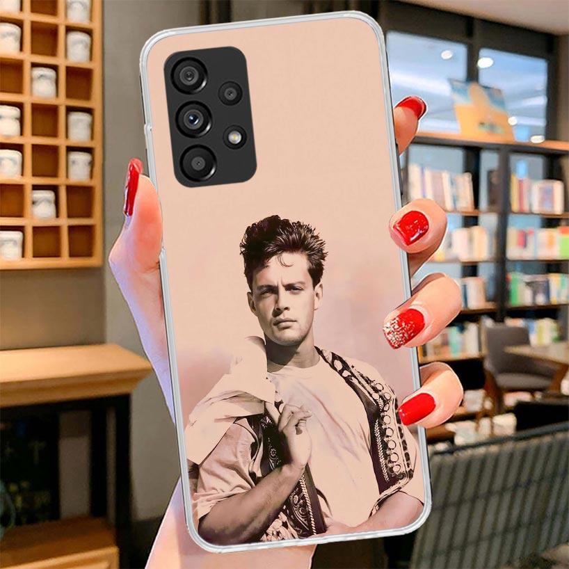 L-Luis M-Miguel Singer Phone Case For Samsung Galaxy A12 A22 A32 A52 A72 A02S Phone Case Note 20 Ultra 10 S10 Plus A51 A71 A50S